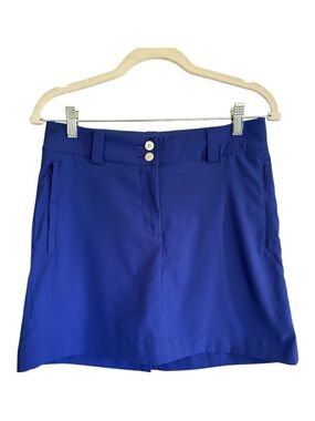 Nike Golf Tour Performance Blue Women's Dri-Fit Skort Pockets - Size 2